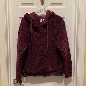 Zella | Sheila Fleece Hooded Pullover (Large)